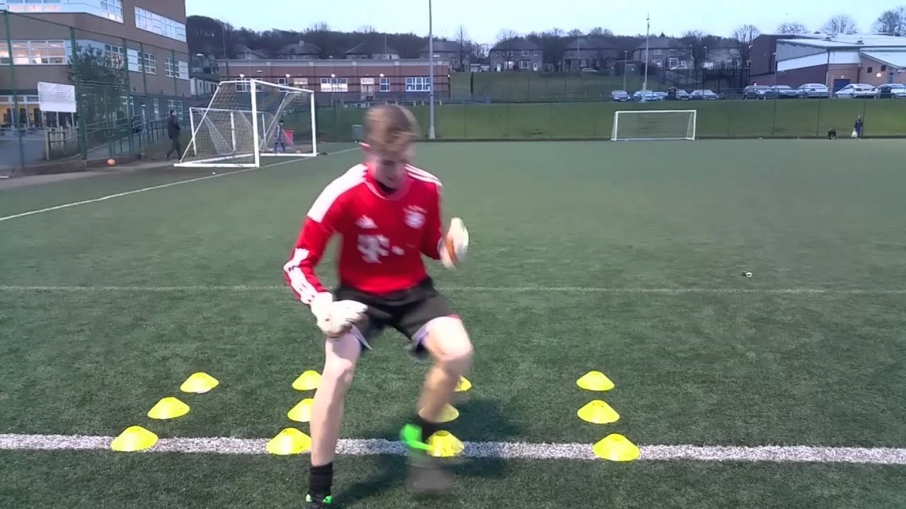 Footwork training drills for goalkeepers in Blackburn